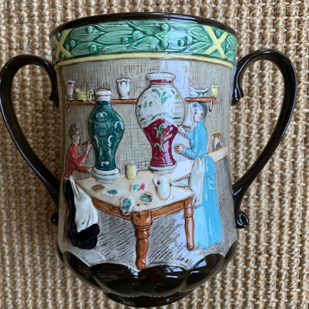 Royal Doulton “Pottery In The Past” LOVING CUP